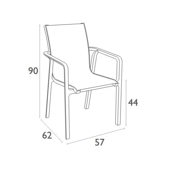 Pacific Arm Chair - Image 4