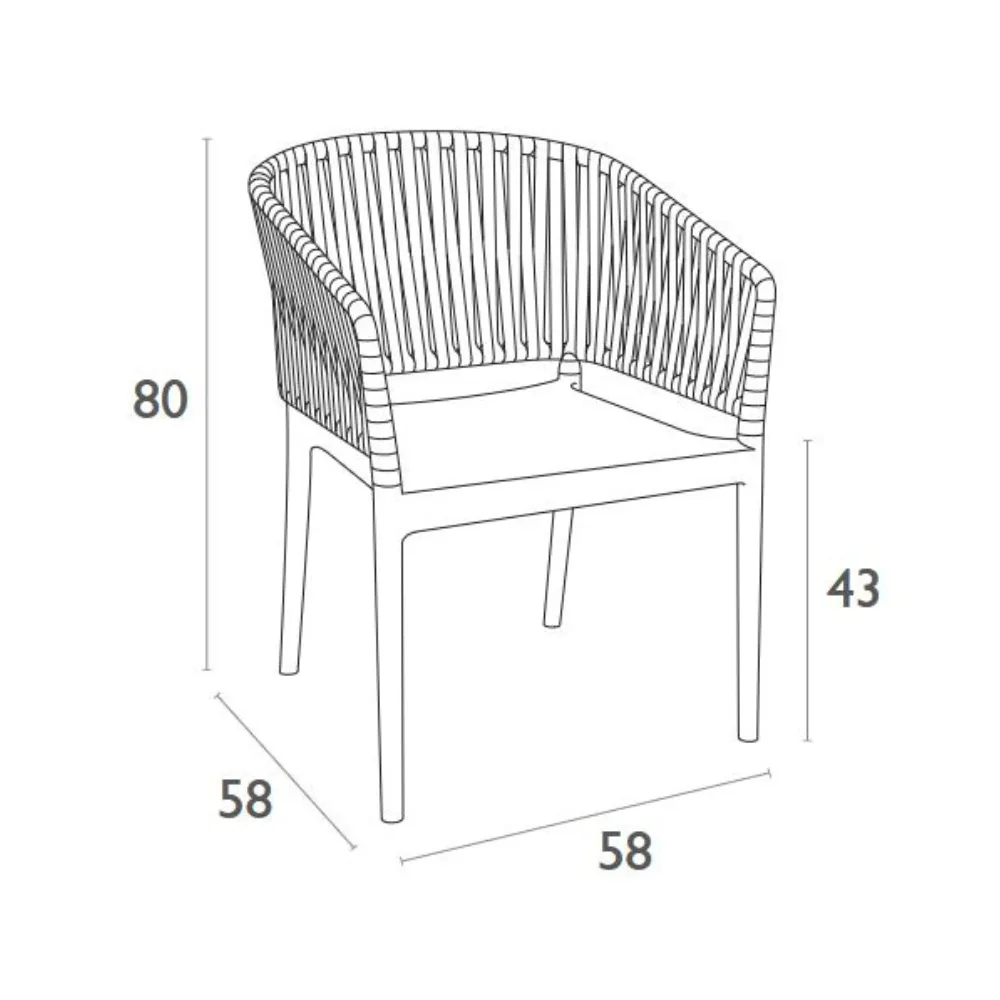 Portofino Arm Chair - Image 10