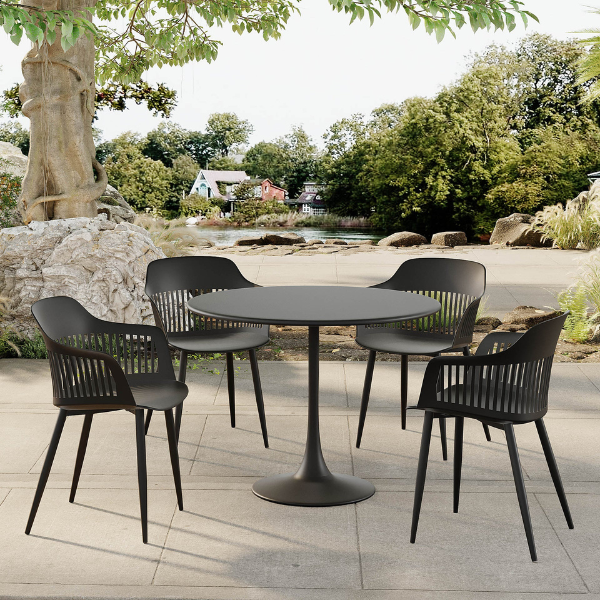 Kurv 80Round Bistro Table - Image 6