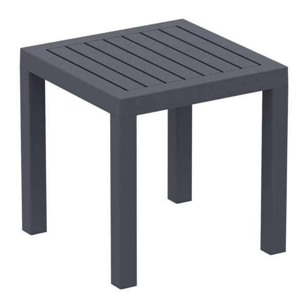 Ocean Side Table Dark Grey