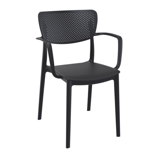 Siesta Loft Armchair – Black