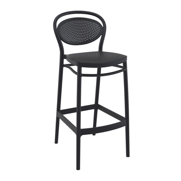 Marcel Bar Stool 75 – Black