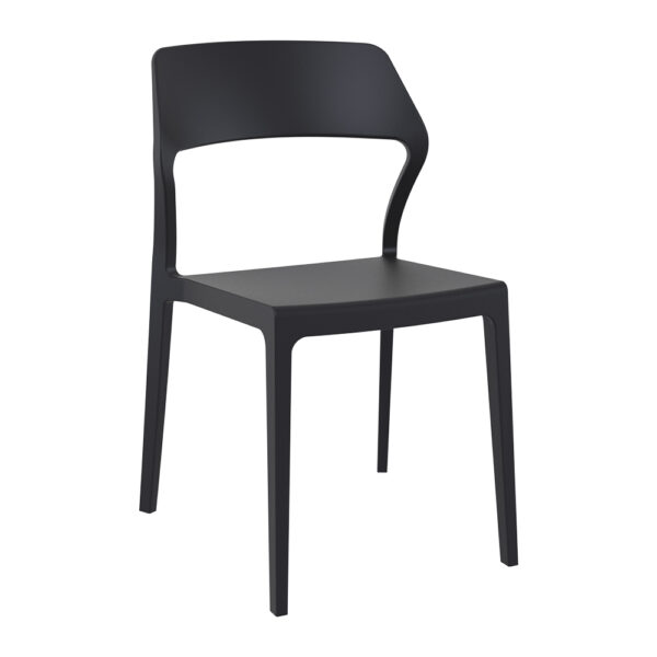 Siesta Snow Side Chair – Black