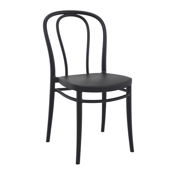 Victor Side Chair – Black