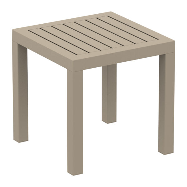 Siesta Ocean Side Table – Taupe