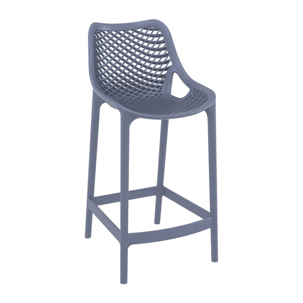 Air-Kitchen Stool Dark Grey