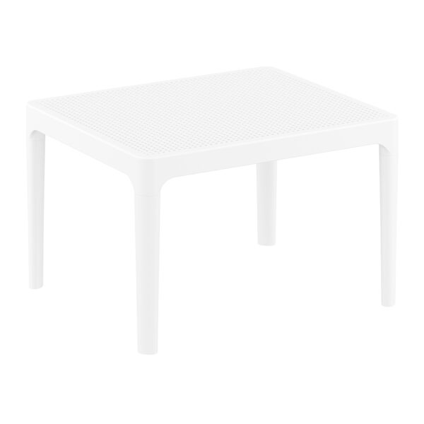 Siesta Sky Side Table – White