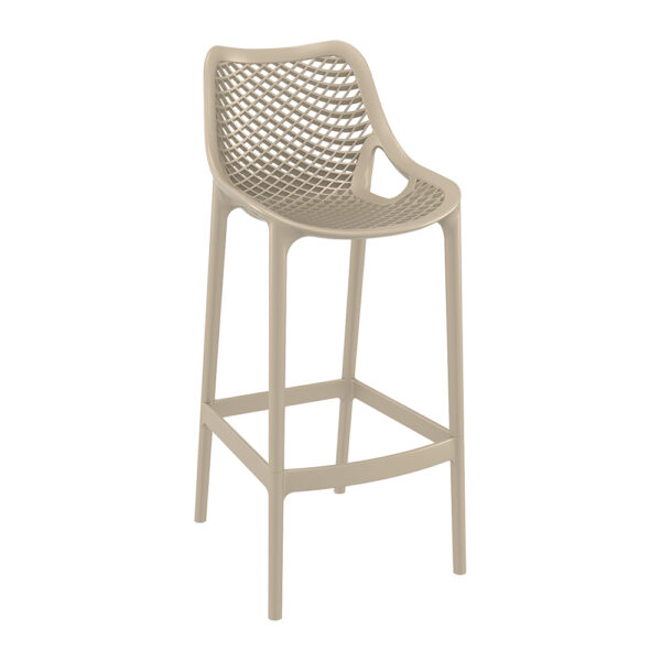 Air-Bar Stool Taupe