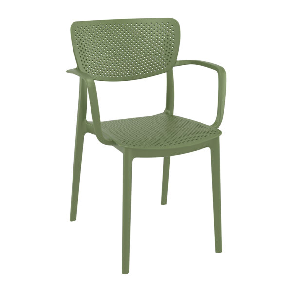 Loft PP Arm Chair – Olive Green