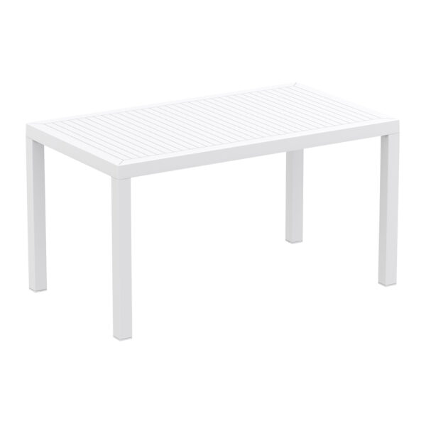 Ares-Rect. Table 80×140 White