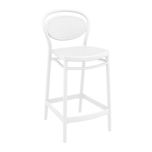 Marcel Kitchen Stool 65 – White