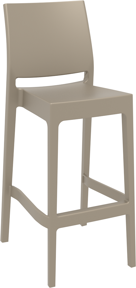 Siesta Maya Bar Stool – Taupe