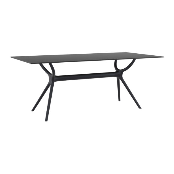 Air 90×180 HPL Table – Black