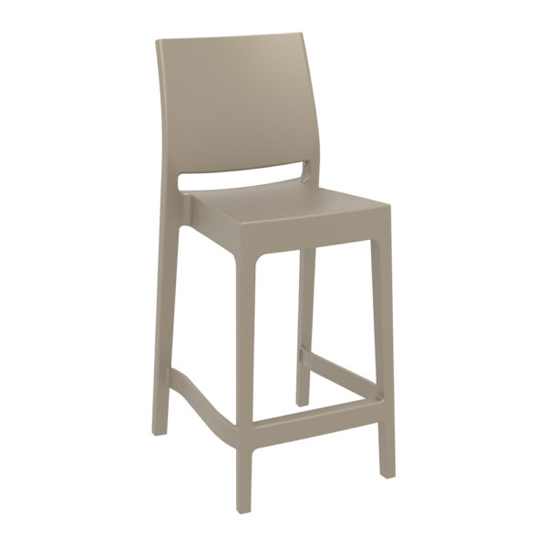 Maya Kitchen Stool Taupe