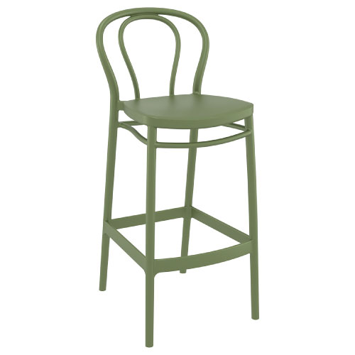 Victor Bar Stool – Olive Green