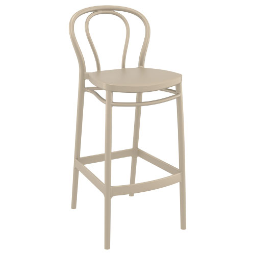 Siesta Victor Bar Stool – Taupe