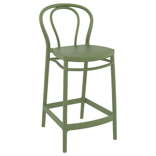 Victor Kitchen Stool – Olive Green