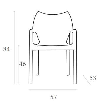 Diva Arm Chair - Image 6
