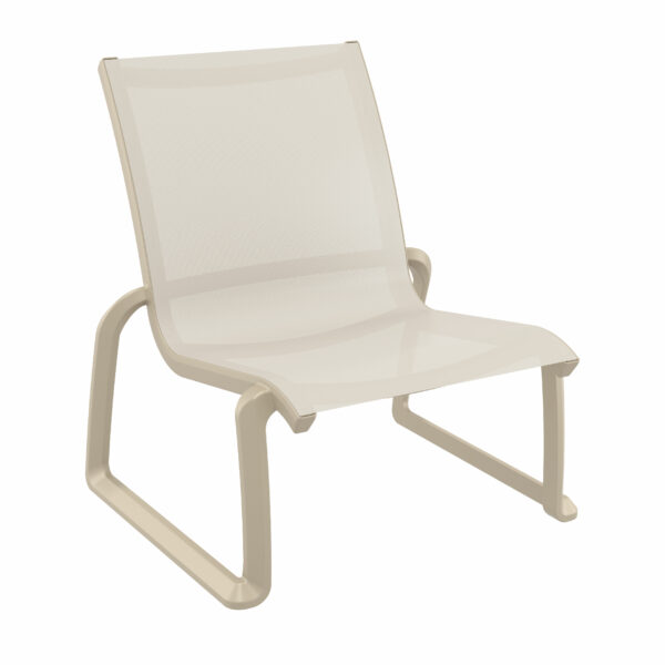 Siesta Pacific Lounge Chair - No Arms - Taupe