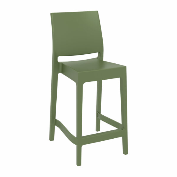 Maya Kitchen Stool Olive Green