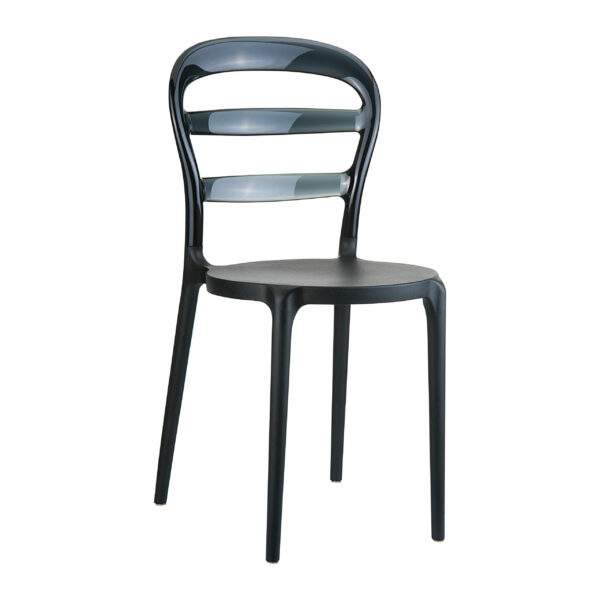 Miss Bibi Chair – Black/Black