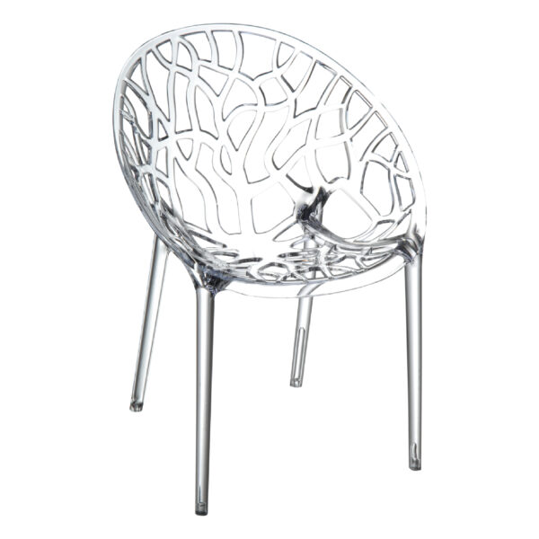 Siesta Crystal Dining Chair – Clear