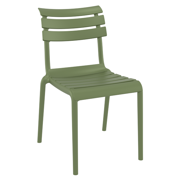 Helen Side Chair – Olive Green