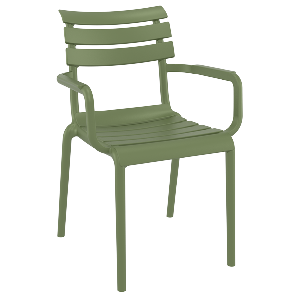 Paris ArmChair – Olive Green