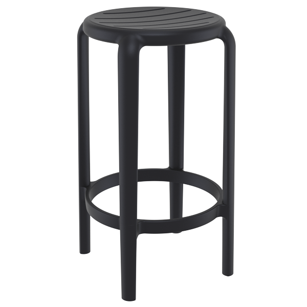 Tom Kitchen stool 65 – Black