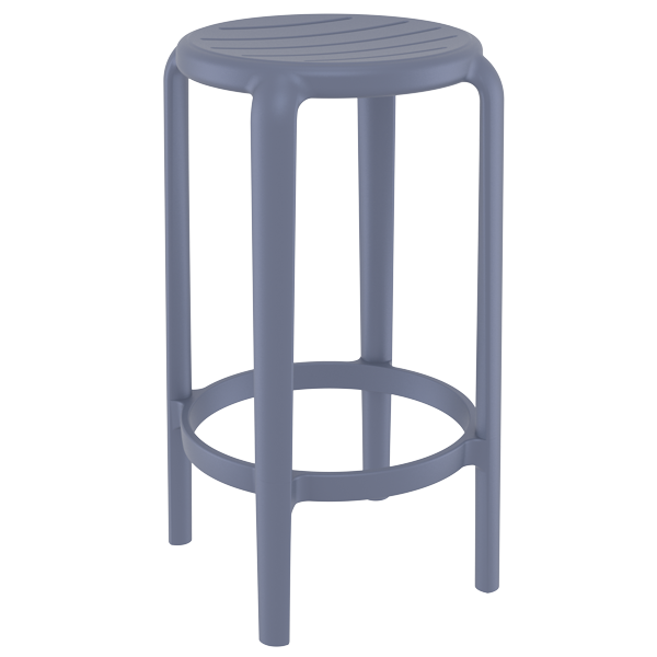 Tom Kitchen stool 65 – Dark Grey