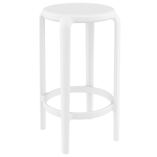 Tom Kitchen stool 65 – White