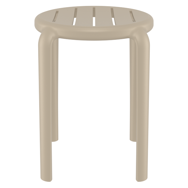 Tom Low stool 45 – Taupe