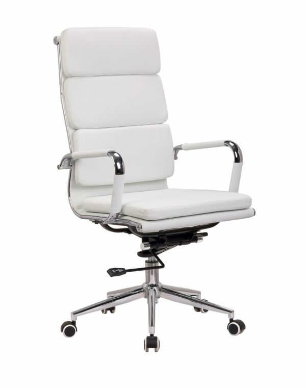 Preston High Back Office Chair – White