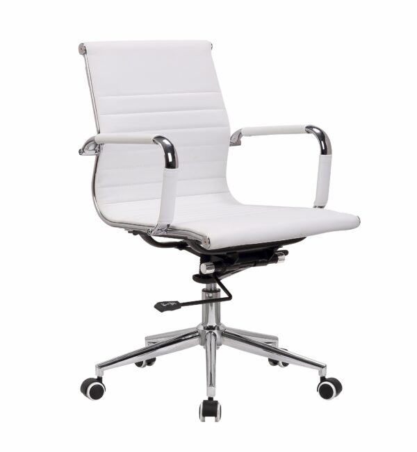 Darwin Low Back Office – White