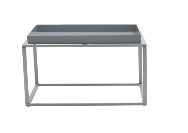 Cube 60cm Square H36cm Table Grey