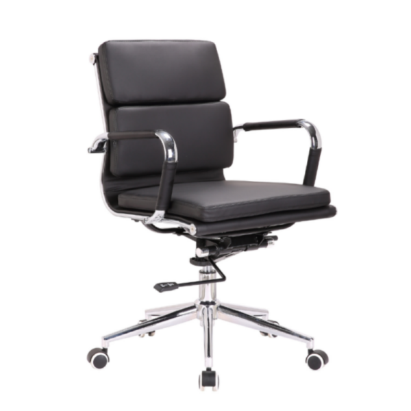 Preston Low Back Office Chair – Black