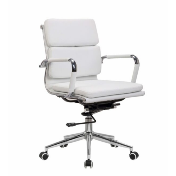 Preston Low Back Office Chair – White
