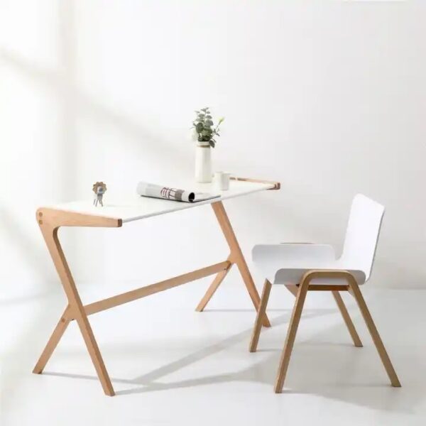 Archer Desk, Natural Beech - Image 3