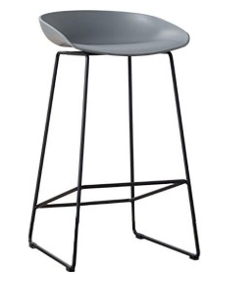 Camden Kitchen Stool Metal – Grey