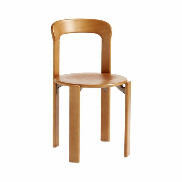 Enzo Side Chair Beech Sprayed Walnut