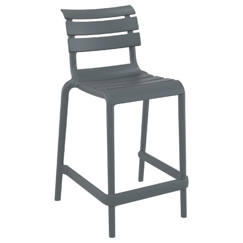 Helen Kitchen Stool – Dark Grey