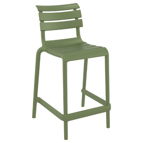 Helen Kitchen Stool – Olive Green