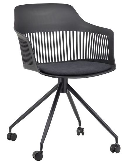 Lyric Chair Blk41 Frame Black F Seat