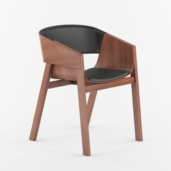 Parker Dining Arm Chair – Beech Sprayed Walnut