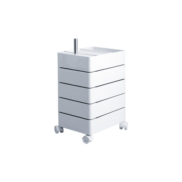 360 Mobile Drawer Unit – White