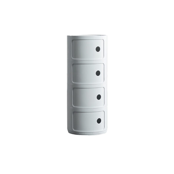 Kiki 4Door Unit – White