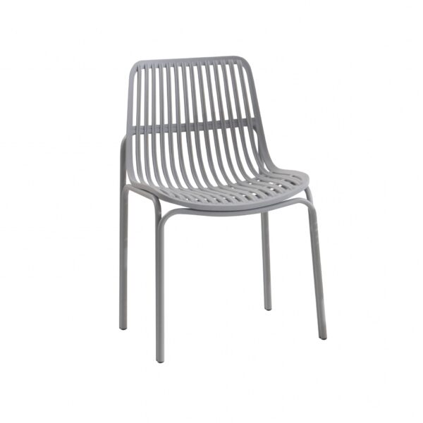 Tina Dining Chair – Grey (No Cushion)