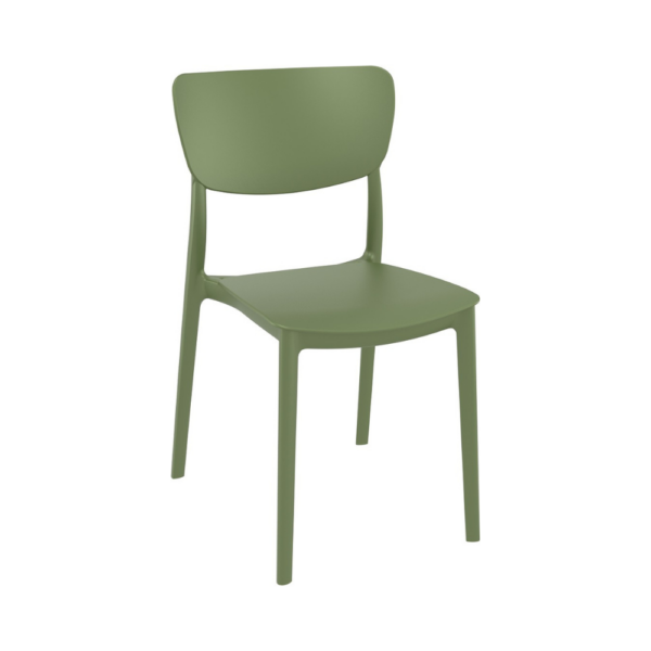 Monna Side Chair – Olive Green