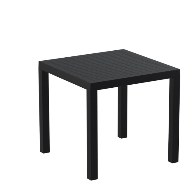 Siesta Ares 80×80 Table – Black