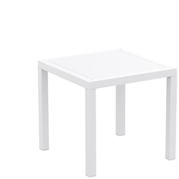 Siesta Ares 80×80 Table – White